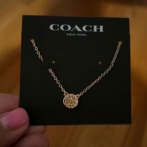 Rose gold necklace